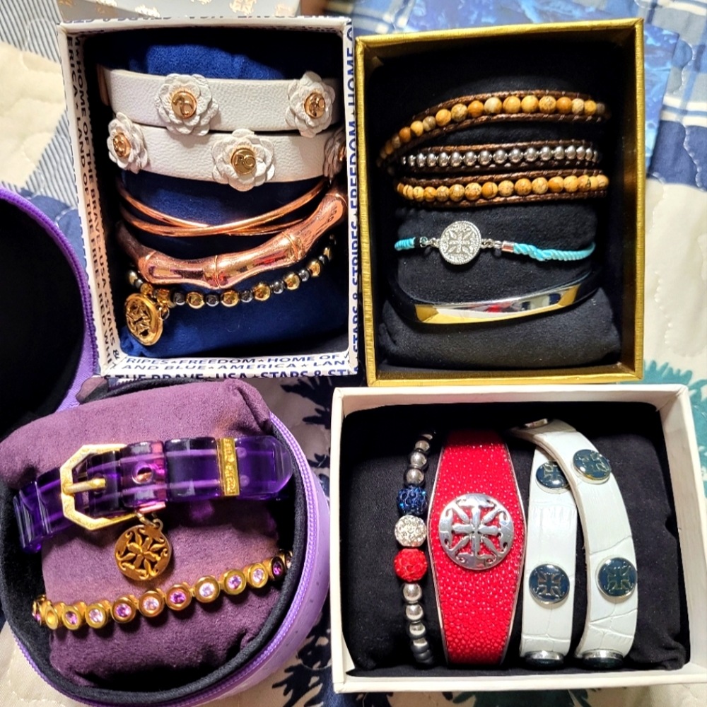 Rustic Cuff Lot Bracelets